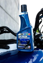 ABRO Blue Car Polish: Scratch Remover for Vehicles and Car Paint Scratch Repair Restorer Wax, Polishing Compound for Car Detailing, Paint Scratch Repair for Vehicles, Car Scratch Remover 16oz.