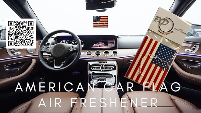 American Flag Freshener