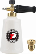 Tool Daily Pressure Washer Foam Cannon for Car Wash, Snow Foam Lance, Additional Orifice Nozzle 1.1mm, 1/4 Inch Quick Connect