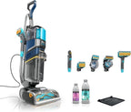Shark CarpetXpert HairPro | Upright Carpet, Area Rug & Upholstery Cleaner | StainStriker Handheld Tough Stain Remover & Onboard Self Clean | Pet Hair Pickup & Odor Removal | 5 Tools | Navy | EX304
