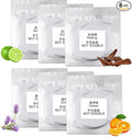 Kwak's 6 Packs Air Freshener Refill Tablets ，Individual Package Long Lasting Fresheners for Cars （2 Scents included Gulong Fragrance & Ocean）
