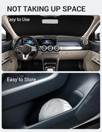 Proadsy 2026 Upgrade Windshield Sun Shade Custom Fit 2020-2025 2026 Mercedes Benz GLB Foldable Front Sunshade Protector Sun Visor Blocks UV Rays Keep Car Cooler