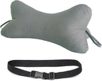 Neck & Cervical Pillows Dog Bone Shaped Travel Neck Pillows With Washable Removable Cover Have Loops On Either End For Car Bus Truck Driving Comfort Head Rest Support Neck Chiropractic Pillow (Color