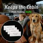 4 Packs Pine & Sage Scented Natural Wood Vent Clips,【Keeps the Air Feeling Open】 Car Scents Air Freshener Refills, Long Lasting Fragrance Diffuser, SUV Essentials for Men