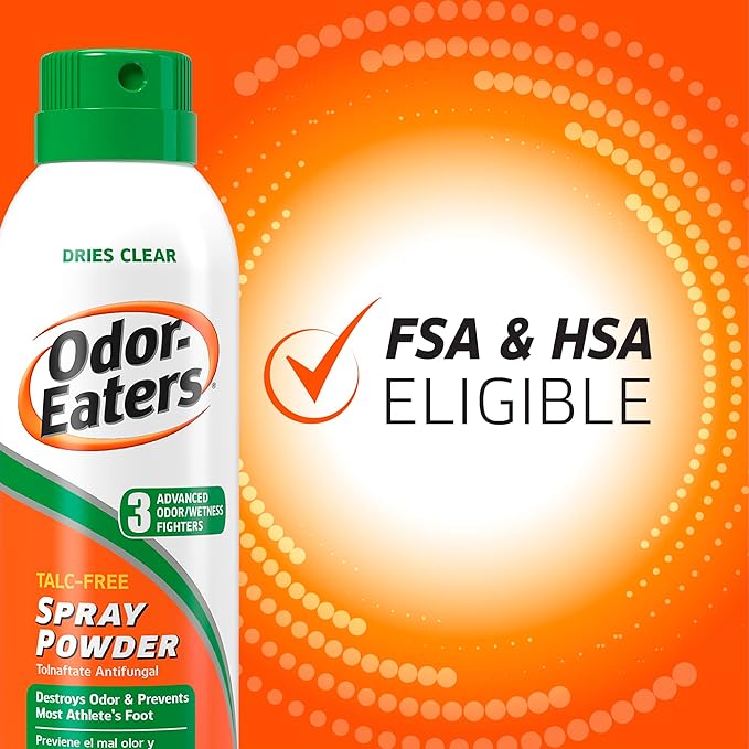 Odor-Eaters Foot Spray Powder 4 Oz