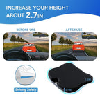 Car Seat Cushion, Comfort Memory Foam Car Cushions for Driving (Black)