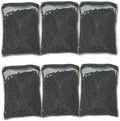 Aquacity™ Activated Charcoal Carbon Pellets in Free Mesh Media Bags for Aquarium Fish Pond Tank Canister Filter (6-Pack (6 lbs))