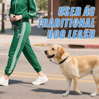 2 in 1 Chew Proof Dog Seat Belt for Car, Heavy Duty Steel Cable Car Harness & Headrest Restraint for Medium & Large Dogs Chewer