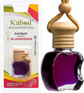 Kabod Blueberries Car Air Freshener | Hanging Essential Oil Diffuser | Natural Odor Eliminator | Long-Lasting Fragrance | 10 ml