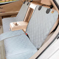 Dog Car Seat Cover for Back Seat, Waterproof Bench Backseat Protector, Nonslip Rear Seat Cover for Kids & Pets, Compatible with Middle Armrests, Fits Most Cars & Midsize SUVs
