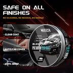Car Wax for Dark Color Cars | Black, Charcoal, Midnight Blue | Liquid Depth & Sun Swirl Defender | 180g