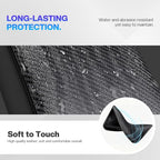 Autorder Center Console Cover for Nissan Sentra 2020 2021 2022 2023 2024 2025 Accessories Carbon Fiber Armrest Cover Anti-Scratch Middle Console Pad Leather Armrest Protector