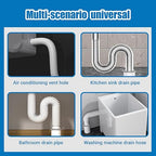 Quick Mending Mud & Waterproof Gray Sealant Putty (Pack of 8) - Ideal for Sealing: Air Conditioning Gaps, Wall Holes, and Drain Pipe Connections，Duct Seal Repair Sealing Clay.