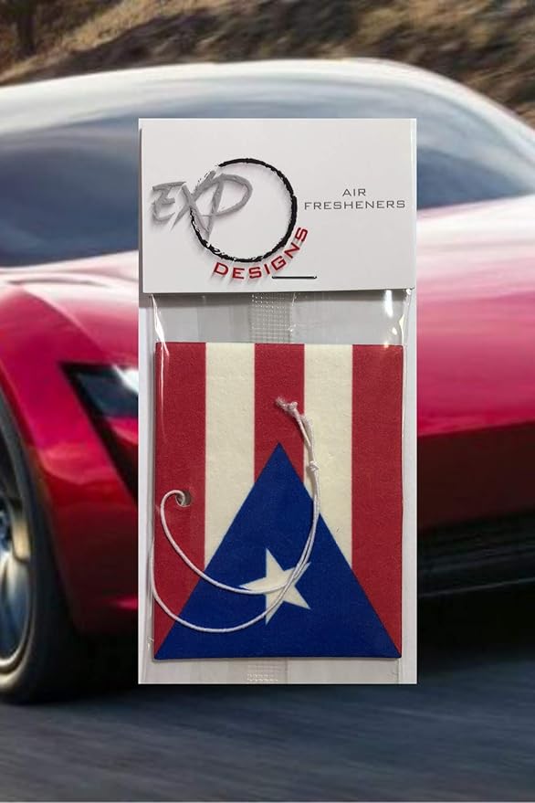 Puerto Rican Flag Air Freshener