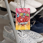 Funny Groovy Y2K Car Air Freshener 4 Pcs, Sarcastic Humorous Quote Hanging Air Freshener for Cars Closet Drawer Books, Funny Sarcastic Gifts Car Accessories for Women