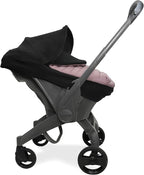 Little Unicorn Winter Car Seat Cover | Premium Insulated Fabric | Universal Fit & Easy to Install | Travel Bag Included (Mauve)