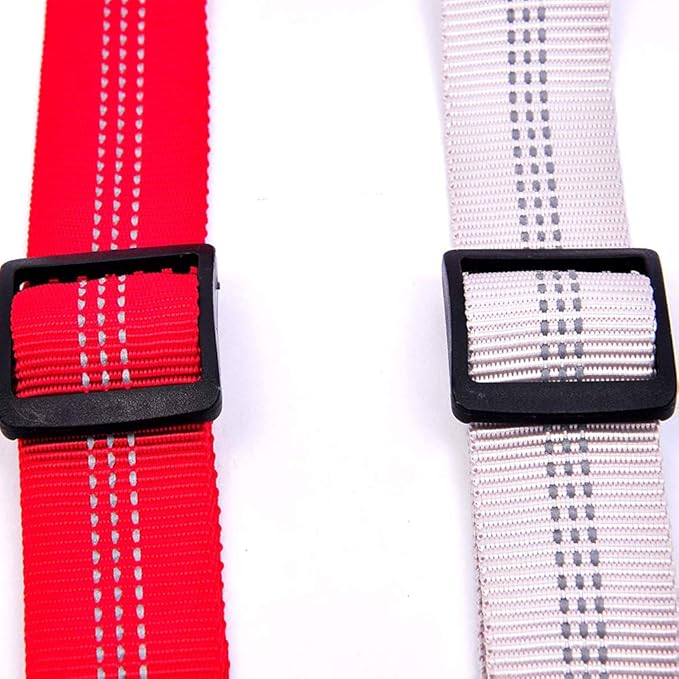 Dog Safety Seat Belt, Quality Polyester Fabric, Adjustable, 360° Spin Stainless Steel Buckle, with Elastic, High Strength, wear-Resistant and Durable, Easy to Install,Easy to wash(Grey)