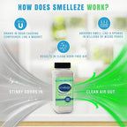SMELLEZE Natural Dead Animal Odor Removal 2 lbs Powder: Eliminate Dead Rat, Mice, Squirrel, Chipmunk, Raccoon & Bat Smell. Safe for Indoor & Outdoor Use