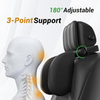 Car Headrest Pillow,Thickened Memory Foam Road Pal Headrest,Neck Support Pillow,180° Adjustable Car Headrest,Travel Car Sleeping,Suitable for Kids and Adults