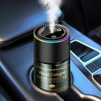 Smart Car Air Freshener, CarDiffuser with 6.09 Fl Oz /180ml Capacity Essential Oil Last 9 Months Fragrance, 5s Full-Car Fragrance, Adjustable Intensity, Auto On/Off, Women & Men for Velvet Cologne