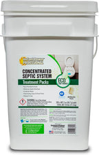 Instant Power Septic System Treatment Dissolving Pacs - Septic Tank Treatment Packets, Drain Cleaner Liquid Clog Remover for Septic System, Drain Defense for RVs - Includes 200 Pacs