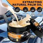 Car Wax Polish, Carnauba Wax Restores Shine High Hydrophobicity & Antioxidant, Long-Lasting Protection Gentle Formula For Cars, Rvs, Trucks, Motorcycles - Includes Sponge & Towel - 1pack 3.53oz
