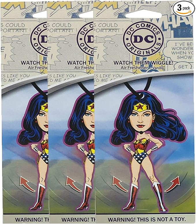 DC Comics Wonder Woman Car Accessories - Wonder Woman Air Freshener Wiggler (3)