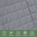 Elegant Comfort Premium Pet Car Seat Cover for Front Seat, Luxury Microfiber Car Seat Protector, Heavy Duty and Durable, Non-Slip and Waterproof Car Seat Cover for Trucks, Cars, and SUVs, Gray