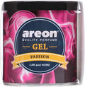 AREON GCK07 Car Perfume GEL Air Freshener Long Lasting Scent for Car or Home Odor Eliminator - PASSION