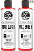 Chemical Guys CWS_101_16 Maxi-Suds II Foaming Car Wash Soap (Works with Foam Cannons, Foam Guns or Bucket Washes) Safe for Cars, Trucks, Motorcycles, RVs & More, 16 fl oz, Cherry Scent (Pack of 2)