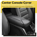 FIILINES Center Console Cover for Chevrolet Chevy Colorado/GMC Canyon 2015-2022, with Hidden Pockets Armrest Cover Pad Cushion Protector Colorado/Canyon Accessories Armrest Cover Anti-Scratch
