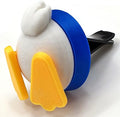 3D OM, Air Freshener Duck(blue) for car, Stylish Fun-3D Printing Plastic (eco PLA), Magnet and Clip Attach to various Objects(Car, Air-cleaner, Fridge, Microwave, Shelf) Solution is not included