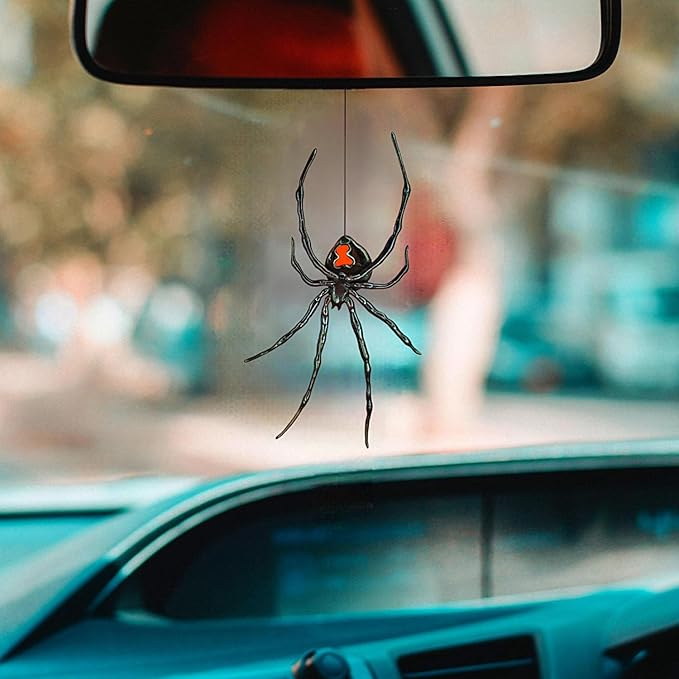 Rawan 4 Pack Car Air Freshener SpiderMan, Cute Car Accessories for Women, Men & Kids, Funny Decor Hanging Fresheners, Perfect for