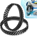 R0526100 Track Replacement Compatible with Zodiac Baracuda MX6 MX8 Elite Series Suction-Side In-ground Pool Cleaners, Heavy Duty Rubber Wheel Tire Belts (2-Pack)