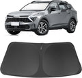 Windshield Sun Shade Custom Fit for 2023 2024 2025 2026 Kia Sportage Accessories Foldable Sunshade Sun Blocker Protect Car from Sun Rays & Heat Damage Keep Your Car Cooler