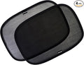 Enovoe Car Window Shades for Baby (4 Pack) - 21"x14" - Sun Shade Blocker, Cling - Glare Shield and UV Rays Protection for Your Child - Side Windows Screens for SUV- Mesh Window Shades for Car Baby