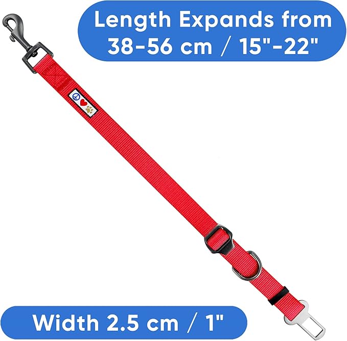 Pawtitas Red Seat Belt Pet Carrier