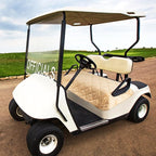 TUYU Golf Cart Seat Covers,EZGO Golf Cart Seat Blanket, Golf Cart Covers for 2-Person Seats Club Car, Golf Cart Accessories Golf Gifts for Men. Heavy Duty Golf Cart Seat Cover
