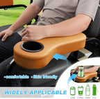 10L0L Golf Cart Rear Seat Kit Arm Rest Set with Cup Holder for Yamaha EZGO Club Car Golf Cart UV-Proof Coating Long Lasting, No Drilling Kits Include