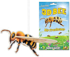 Archie McPhee 3D BEE AIR FRESHENER, Yellow, one Size