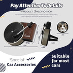 Sonloka Personalized Car Air Freshener, Car Vent Decoration, Unlimited Creativity, Double Sided Printing Customized Car Diffuser with Picture. (L, 6 Pcs CD)
