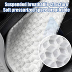 Gel Car Seat Cushion, Non-Slip & Comfortable Automotive Chair Protector Pad for Driving, Breathable Vehicle Interior Mat Cover Accessories, Universal for SUV Sedan Truck (Coffee)