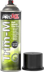 ProXL ProTrim Matt Trim Coating Aerosol - 500 ml | Restores & Renews Exterior Plastic Trim | Smooth Matt Black Finish | Fast Drying & Durable | Ideal for Bumpers, Grilles, Side Mirrors & More