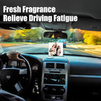 Custom Air Fresheners with Picture,Personalized Photo Air Freshener for Car,Customized Double Sided Dangle it Air Fresheners for Bedroom Bathroom Wardrobe Hanging Ornaments (1p-Square)