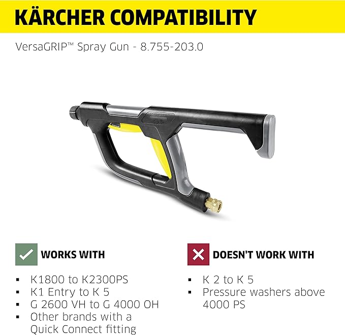 Karcher VersaGRIP Universal Trigger Gun for Gas Pressure Washers (8.755-203.0)