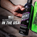 Slick Products Shine & Protectant Spray 17.35 FL OZ. - High Gloss Clear Coating Renew Vinyl, Plastic, Rubber, Trim, Tire, Car, Truck, Motorcycle, Dirt Bike (6-Pack)