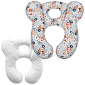 Baby Travel Pillow, Infant Kid's Cushion Soft and Skin Friendly for Car Seat, Pushchair and Stroller (Style M)