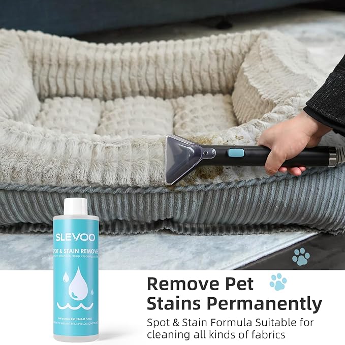 Carpet Cleaner Machine 11Kpa Strong Suction, New 450W Powerful Motor, Portable Upholstery Cleaner with Spot Cleaner, Stain Remover for Pet Accident, Rugs, Carpet and Upholstery Blue