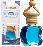 Kabod Invicto Car Air Freshener | Hanging Essential Oil Diffuser | Natural Odor Eliminator | Long-Lasting Fragrance | 10 ml