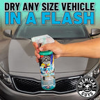 Chemical Guys HOL424 After Wash Sprayable Gloss Boosting Car Wash Drying Aid (Helps Reduce Water Spots, 16 fl oz) Super Dry Kit with Premium Microfiber Drying Towels, 24"x16" (3 Pack)